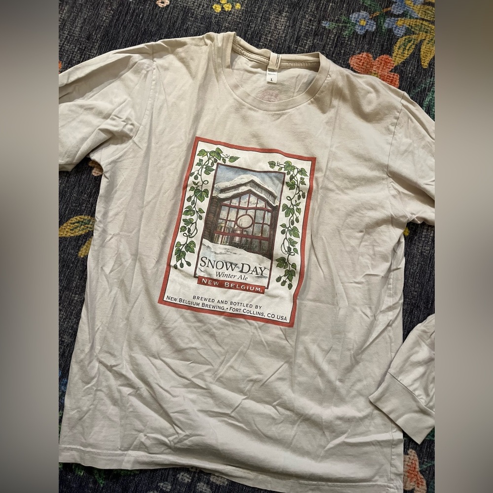 New Belgium Snow Day Long Sleeve T-Shirt